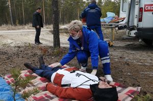 Действия при чрезвычайной ситуации природного характера (лесной пожар)