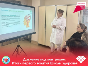 Школа здоровья: день первый. Берём гипертонию под контроль