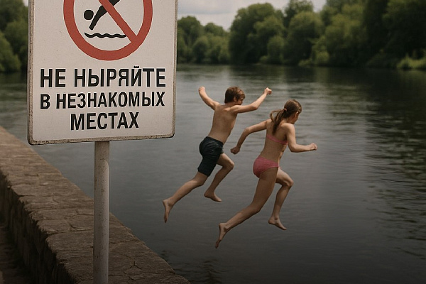 Купание, способное привести к беде