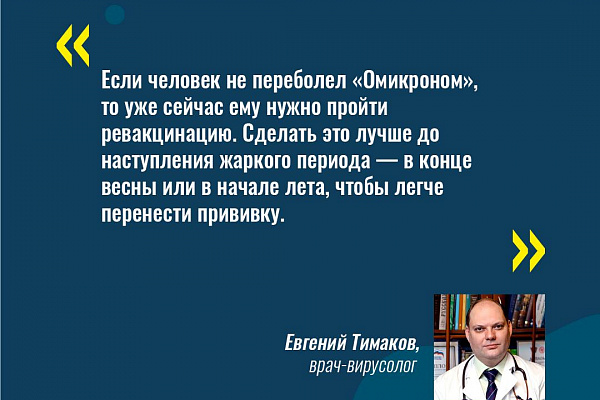 Памятка для пациента о проведении ревакцинации