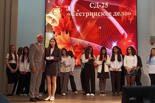 Волнительный момент для группы СД25 «Сестринское дело» Когалымского политехнического колледжа! 