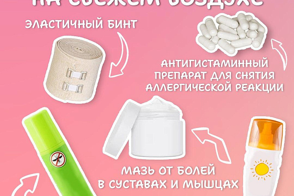 Собираем аптечку дачника