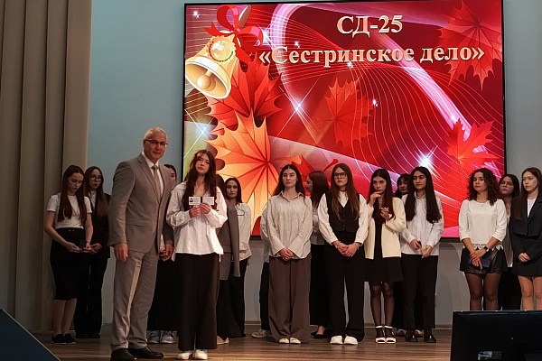 Волнительный момент для группы СД25 «Сестринское дело» Когалымского политехнического колледжа! 